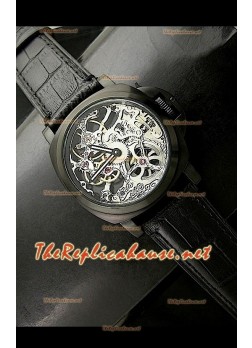 Panerai Luminor PVD Skeleton Swiss Watch