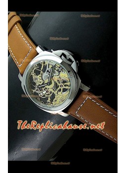 Panerai Luminor Skeleton Steel Watch