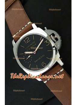 Panerai Luminor Marina Swiss Watch - 47MM in Brown Strap