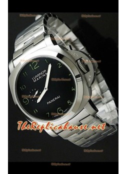 Panerai Luminor Marina PAM359 Japanese Watch in Steel Strap