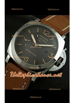 Panerai Luminor Marina GMT Replica Watch Black Dial