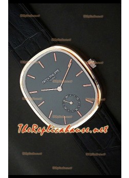 Patek Philippe Mens Golden Elipse Japanese Watch in Gold