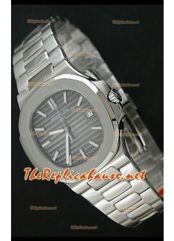 Patek Philippe Nautilus Swiss Replica Watch Grey Dial