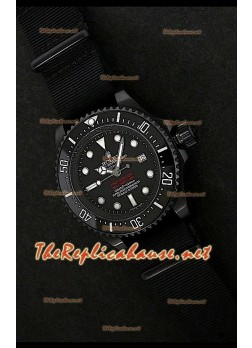 Rolex Sea Dweller Pro Hunter Jacques Piccard Edition NATO Swiss Watch 