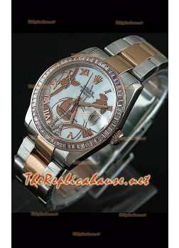 Rolex Datejust Ladies Japanese Watch in Two Tone Case - 31MM