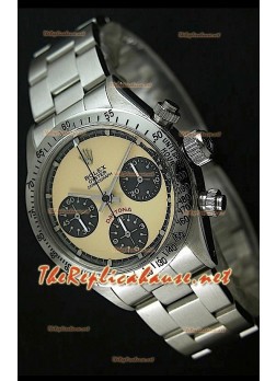 Rolex Cosmograph Daytona 6265 Vintage Cream Dial Steel Bezel