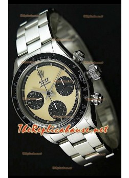 Rolex Cosmograph Daytona 6265 Vintage Cream Dial Black Bezel
