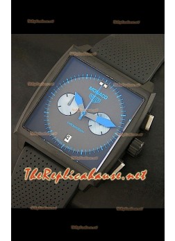 Tag Heuer Monaco Limited Edition Titanium Blue Markers Watch