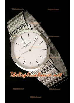 Vacheron Constantin Japanese Quartz Watch in Steel - 38MM