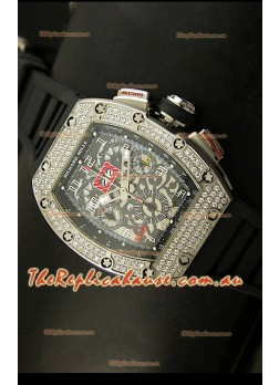 Richard Mille Filippe Massa Edition Titanium Swiss Replica Watch