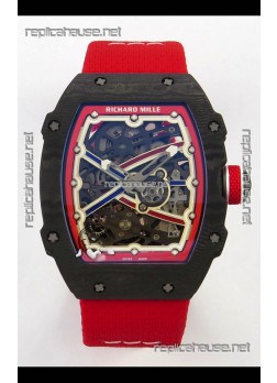 Richard Mille RM67-02 Black NTPT 37 Grams CRMA7 Clone Movement 
