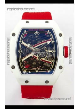 Richard Mille RM67-02 White NTPT 37 Grams CRMA7 Clone Movement 