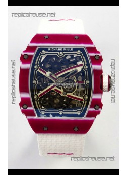 Richard Mille RM67-02 Red NTPT 37 Grams CRMA7 Clone Movement 