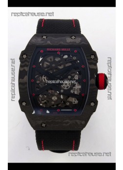 Richard Mille RM67-02 Black NTPT Velcro Strap CRMA7 Clone Movement 