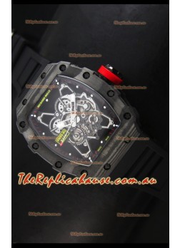 Richard Mille RM35-01 Rafael Nadal Edition Swiss Replica Watch in Black Indexes