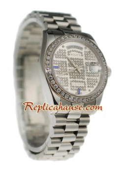 Rolex Day Date Silver ROLX528