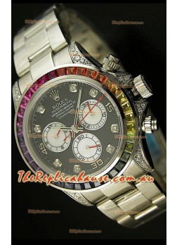 Rolex Replica Daytona Cosmograph Swiss Replica Watch - Sapphires Bezel