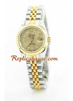 Rolex DateJust - Two Tone Lady's ROLX129