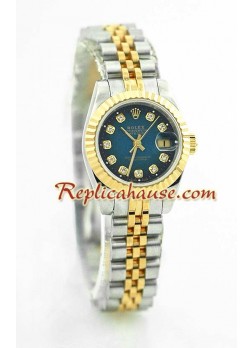Rolex DateJust - Two Tone Lady's ROLX130