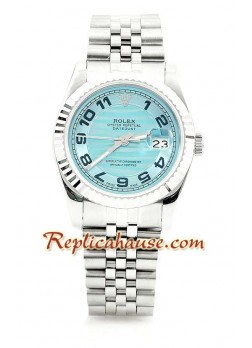 Rolex Datejust Silver Mens Wristwatch ROLX391