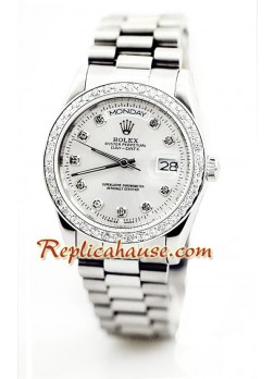 Rolex Day Date Silver ROLX527