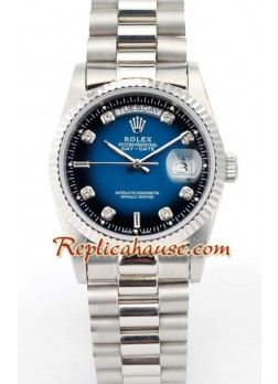 Rolex Day Date Silver ROLX136