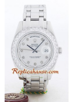 Rolex Day Date Silver ROLX157