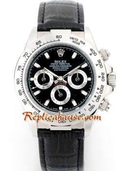 Rolex Daytona Leather Ladies 33MM ROLX194