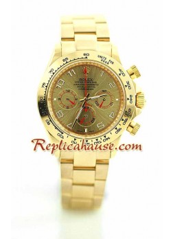Rolex Daytona 18K Gold Wristwatch ROLX187