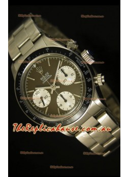 Rolex Daytona 6263 Cosmograph Brown Coffee Dial Black Bezel