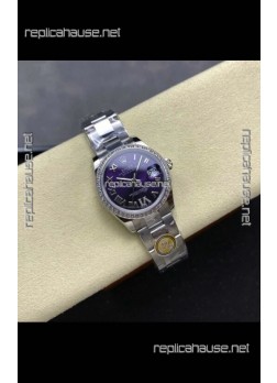 Rolex Super Clone Datejust 31MM Dark Blue Dial Super Clone Watch 