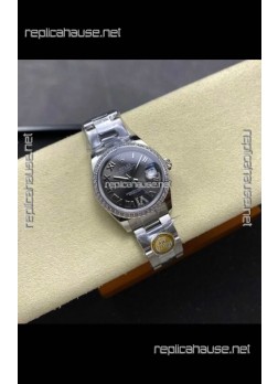 Rolex Super Clone Datejust 31MM Grey Dial Oyster Super Clone Watch