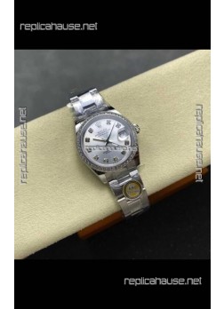 Rolex Super Clone Datejust 31MM Steel Dial Oyster Super Clone Watch