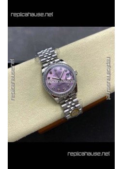 Rolex Super Clone Datejust 31MM Pink Dial Jubilee Super Clone Watch