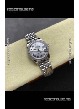Rolex Super Clone Datejust 31MM Steel Dial Jubilee Super Clone Watch 