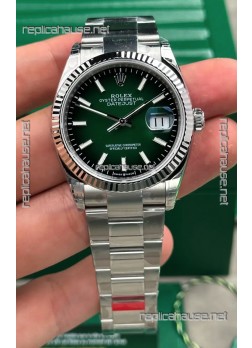 Rolex Datejust 126234 Ombre Green Dial Oyster Super Clone Watch 41MM