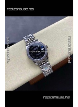 Rolex Super Clone Datejust 31MM Black Dial Steel Case Super Clone Watch 