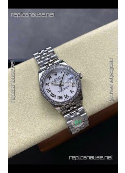 Rolex Super Clone Datejust 31MM White Dial Steel Case Super Clone Watch 