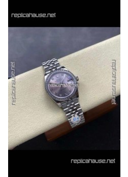Rolex Super Clone Datejust 31MM Pink Dial Steel Case Super Clone Watch 