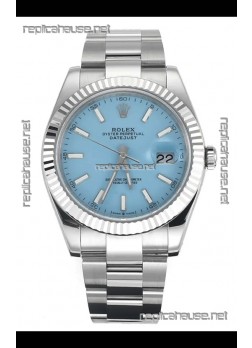 Rolex Datejust Cal.3235 Movement Tiffany Blue 41MM Super Clone Watch 