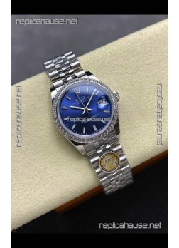 Rolex Super Clone Datejust 31MM Blue Dial Steel Case Super Clone Watch 