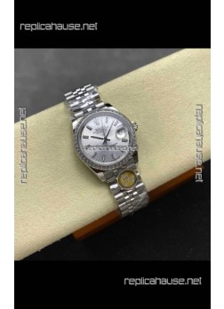 Rolex Super Clone Datejust 31MM Steel Dial Jubilee Super Clone Watch 