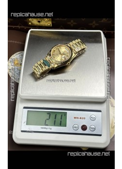 Rolex Day Date 228238 Yellow Gold in Gold Roman Dial Super Clone Watch 