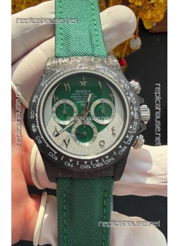 Rolex Daytona DiW Ramadan Carbon Fiber Super Clone Watch 