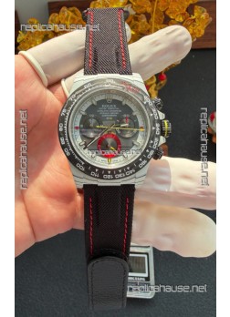 Rolex Daytona DiW Ocellaris Grey CarboQuartz Super Clone Watch 