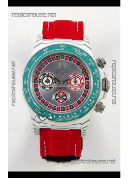 Rolex Daytona DiW Lucky Player CarboQuartz Super Clone Watch 