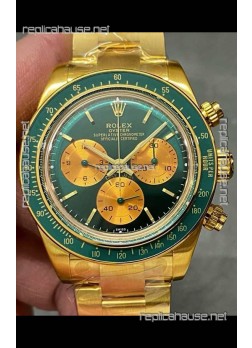 Rolex Daytona 116508 Artisans de Geneve "Honey Green Challenge" Swiss Replica Watch  