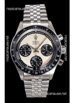 Rolex Daytona Paul Newman 37MM Cream Dial Manual Wind Super Clone Watch 