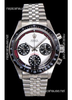 Rolex Daytona Paul Newman 37MM White Dial Manual Wind Super Clone Watch 