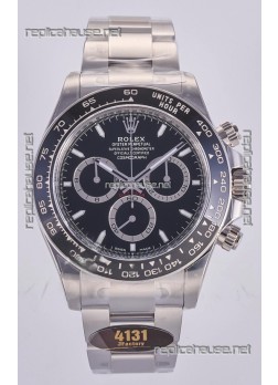 Rolex Daytona 126500 Black Dial Stick Markers FREE SPRUNG MVMT Super Clone Watch 